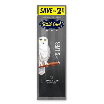 White Owl Cigarillos 30/2 Silver - 7817