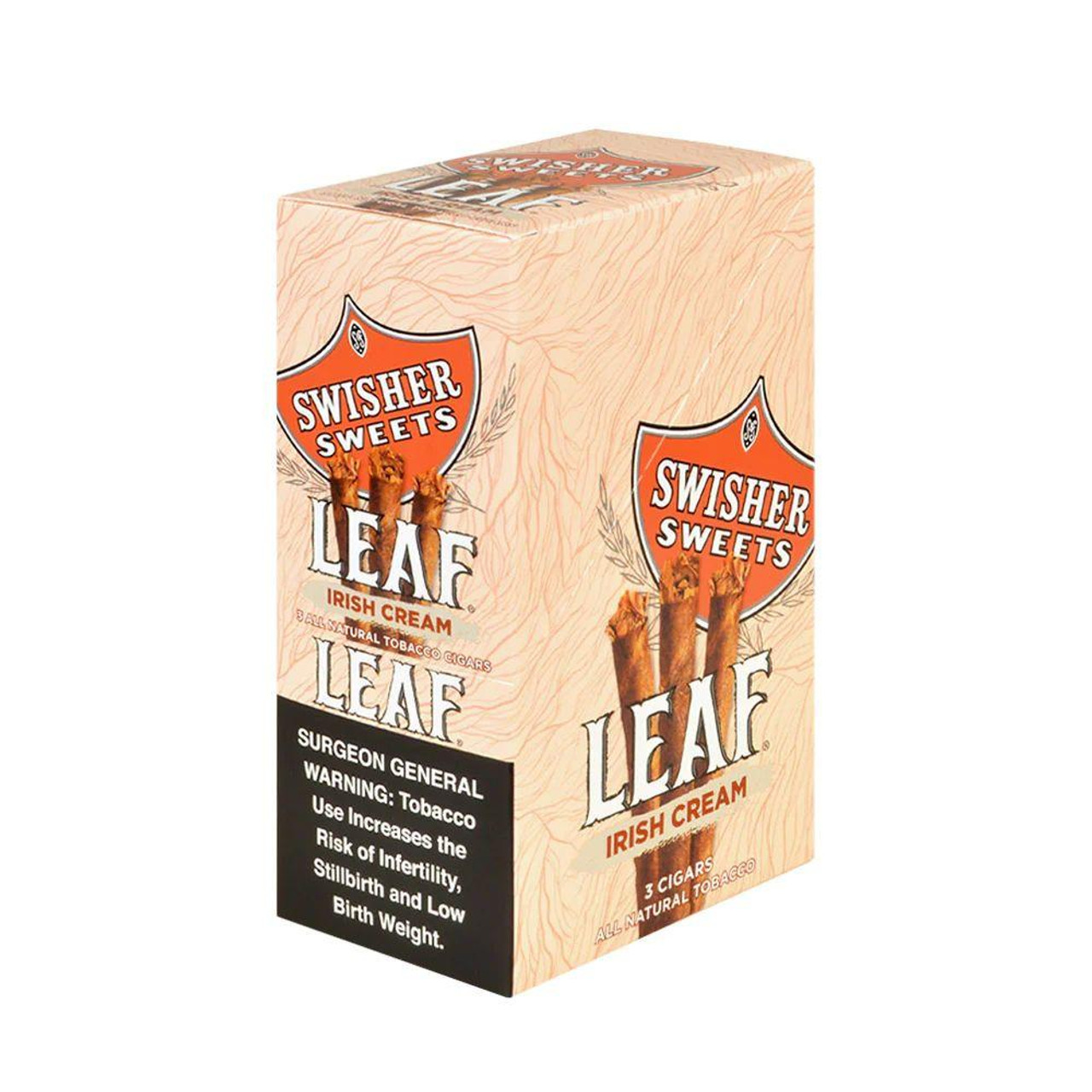 Swisher Sweets Leaf 10/3 Irish Cream - 7828