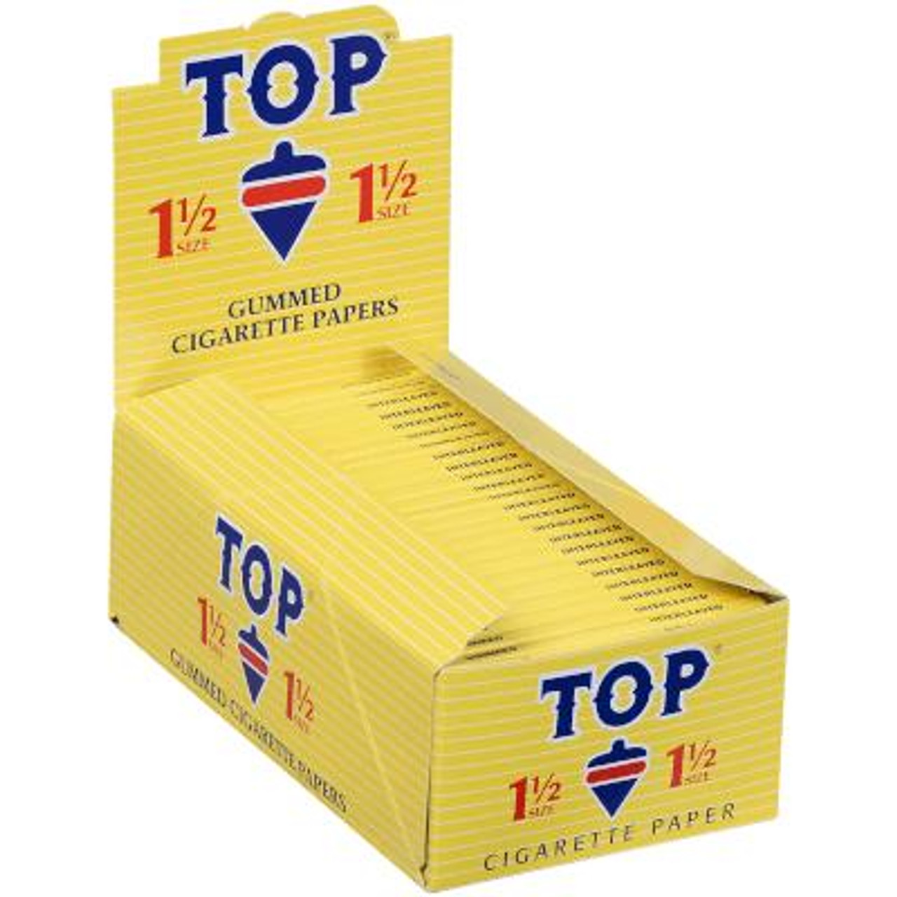 TOP 1 1/2 ROLLING PAPER - 24CT - 7876