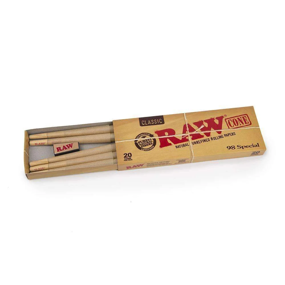Raw Cones Classic 98 Special 20PK 12CT - 7909