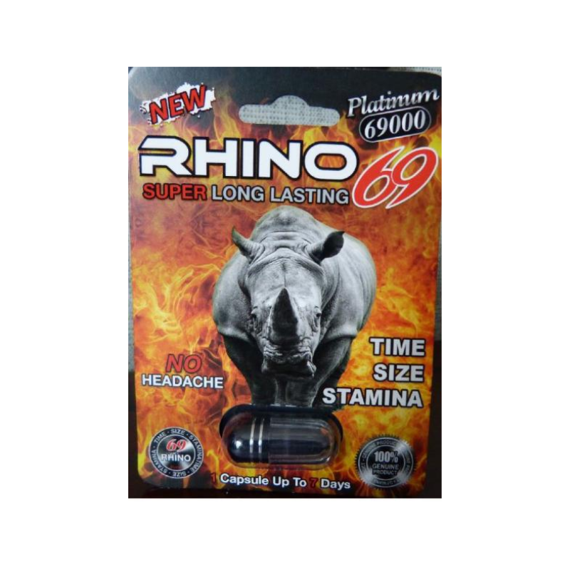Rhino 69 Platinum 60000K Single 24CT - 7940
