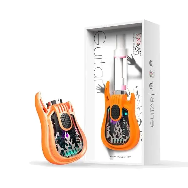 Lookah Guitar 510 Battery 5CT - Orange - 7953