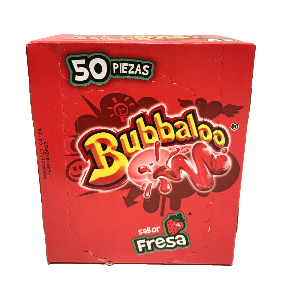 Bubbaloo Chic Fresa Strawberry 50CT - 7976