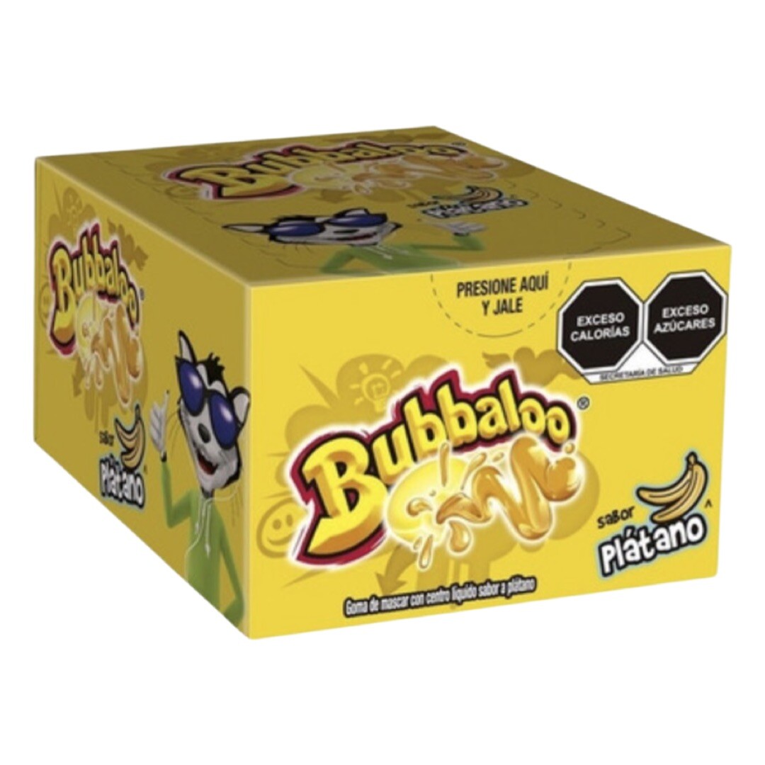 Bubbaloo Chic Platano 50CT - 7977
