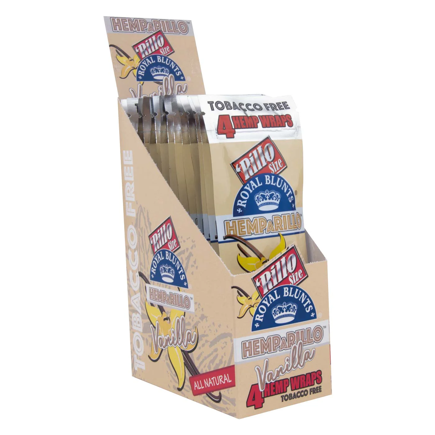 Royal Blunts Hemparillo 15CT - Vanilla - 8018