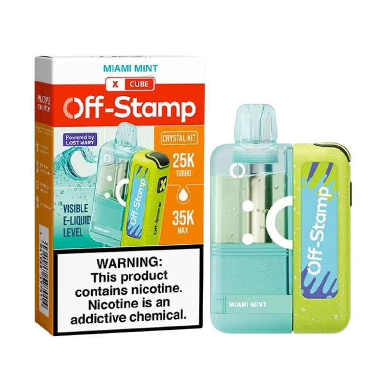 Off Stamp X Cube 35k Kit - Miami Mint - 8049