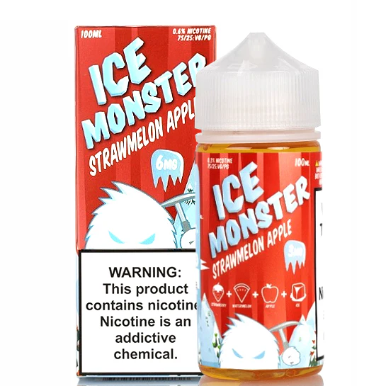 Ice Monster 6mg - Straw Melon Apple - 8072
