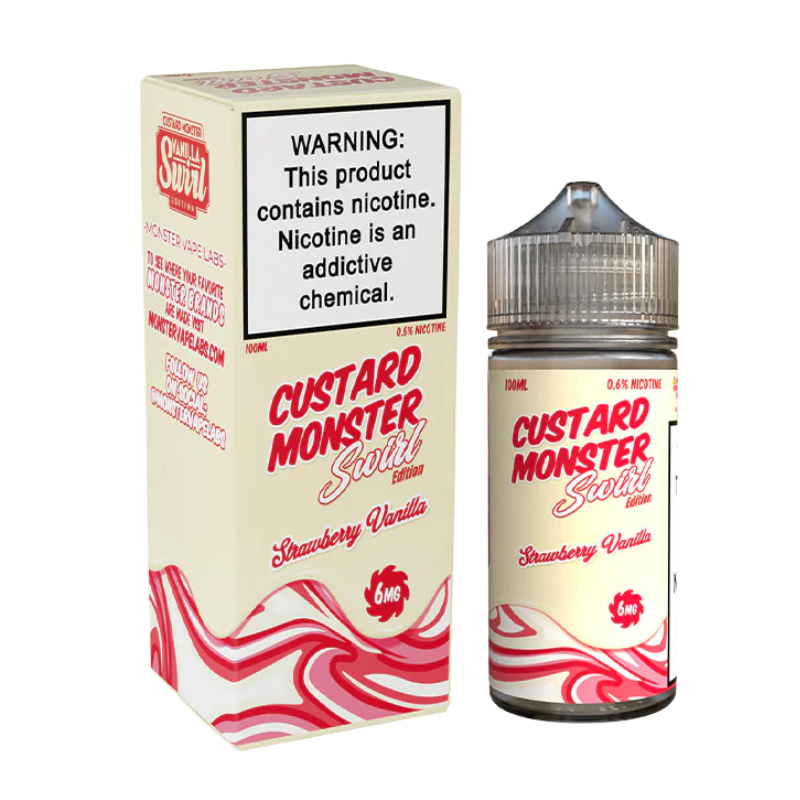 Custard Monster 6mg - Strawberry Vanilla - 8127
