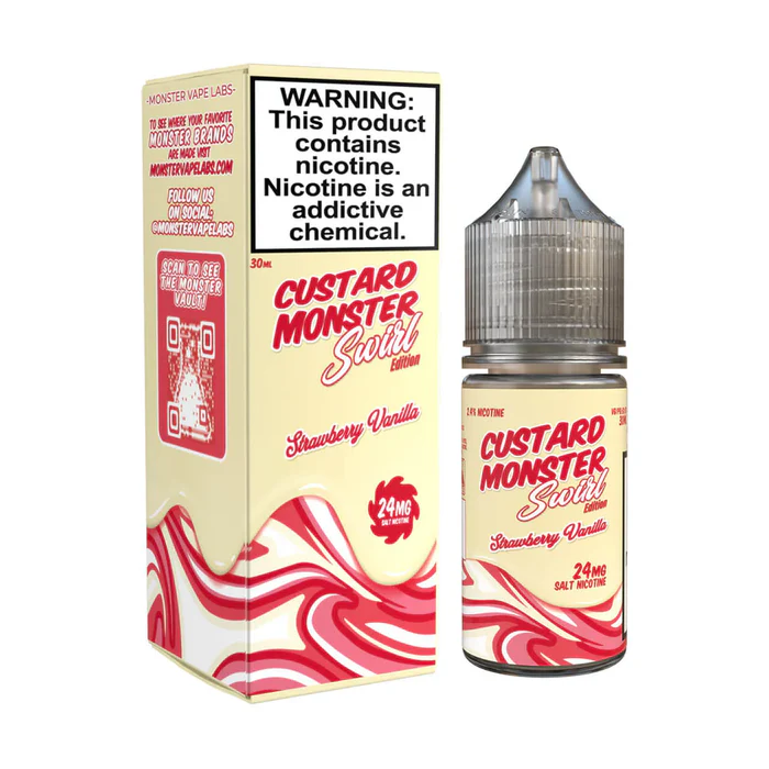Custard Monster 24mg - Strawberry Vanilla - 8209