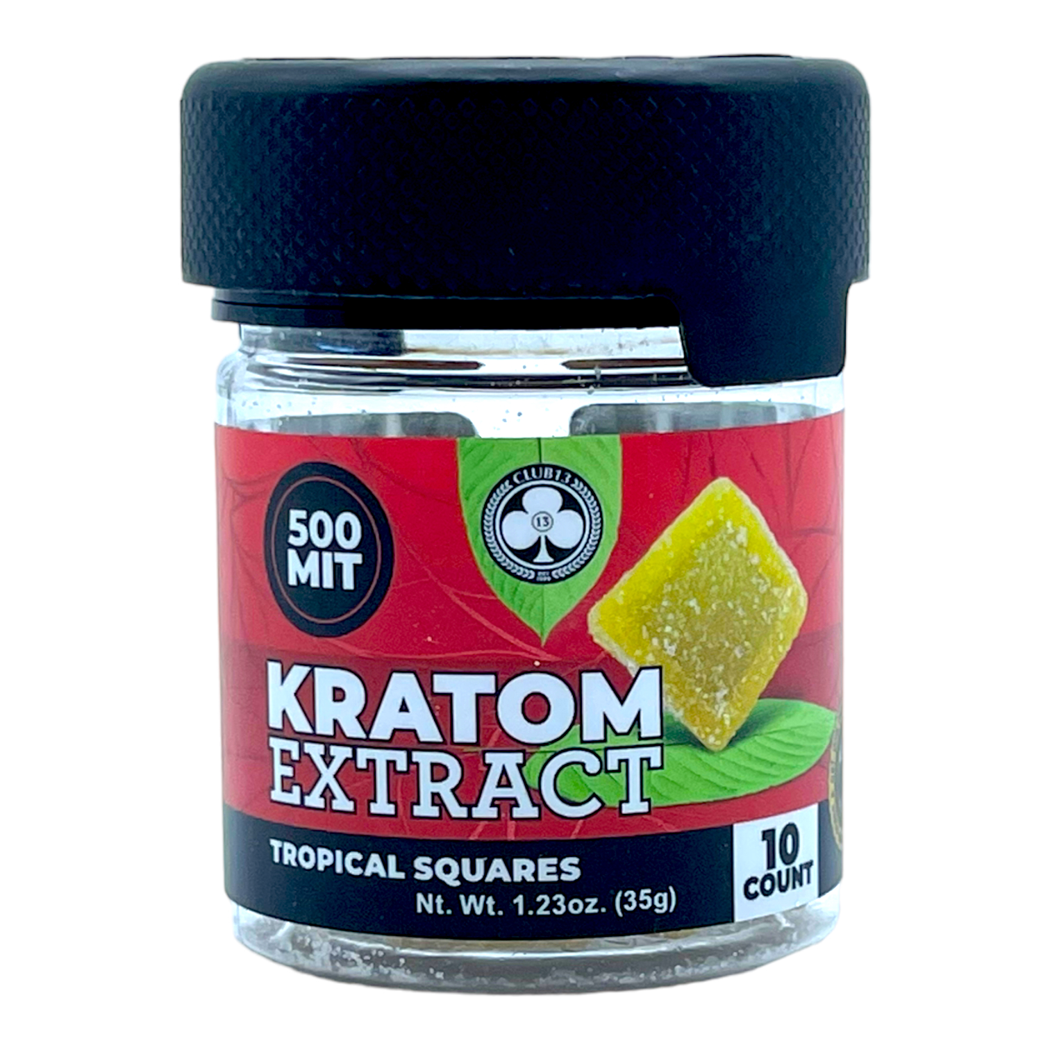 C13 Kratom Extract Gummies 500MIT Tropical - 8245