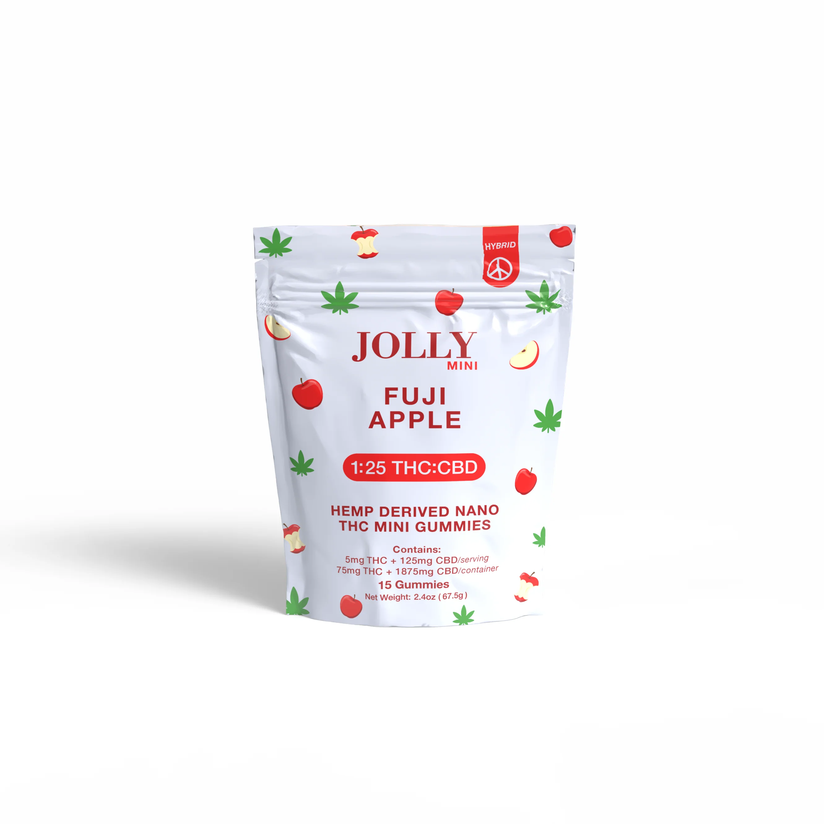 Jolly Gummies 15CT 5PK Fuji Apple - 8326
