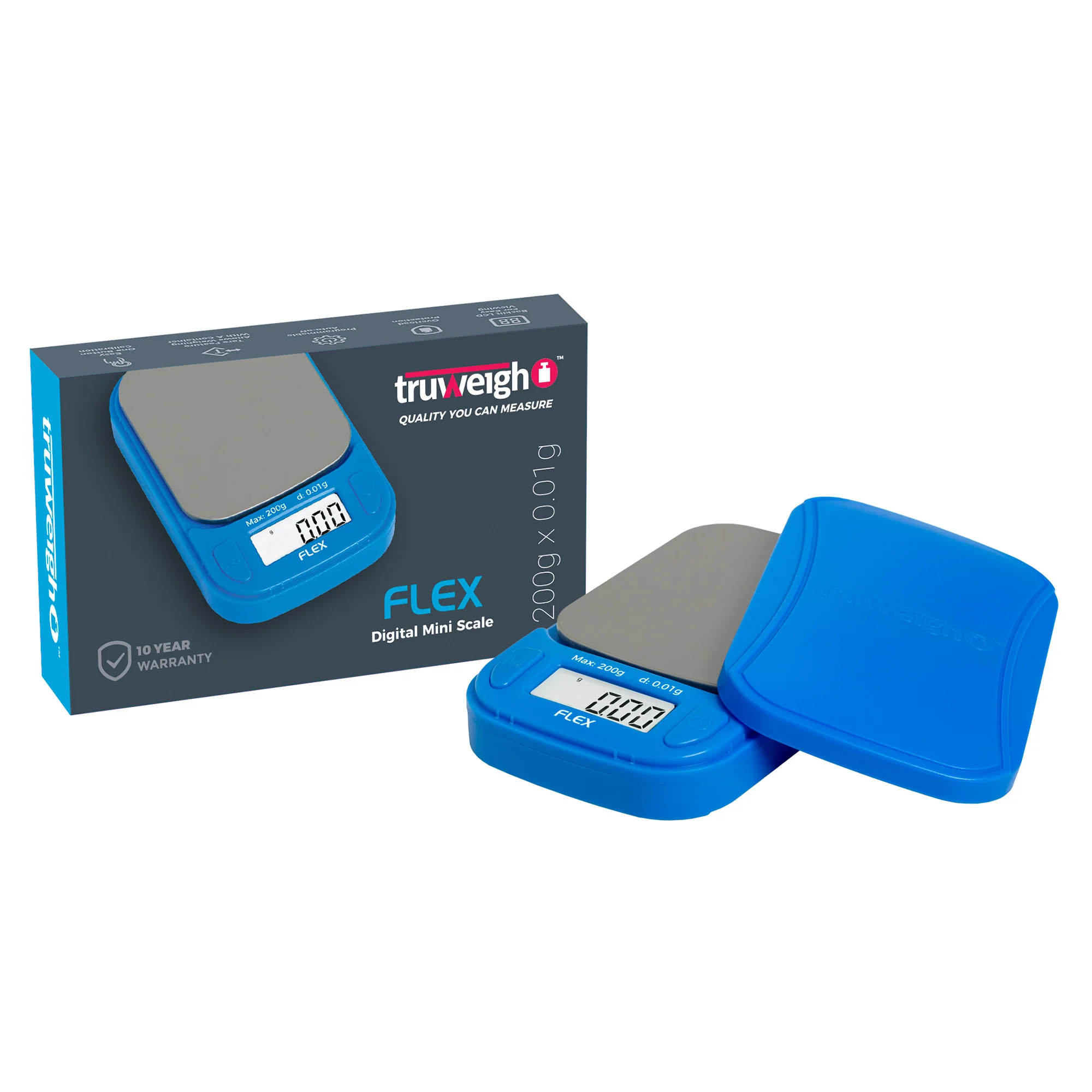 Truweigh Scale Flex Mini Blue - 8411