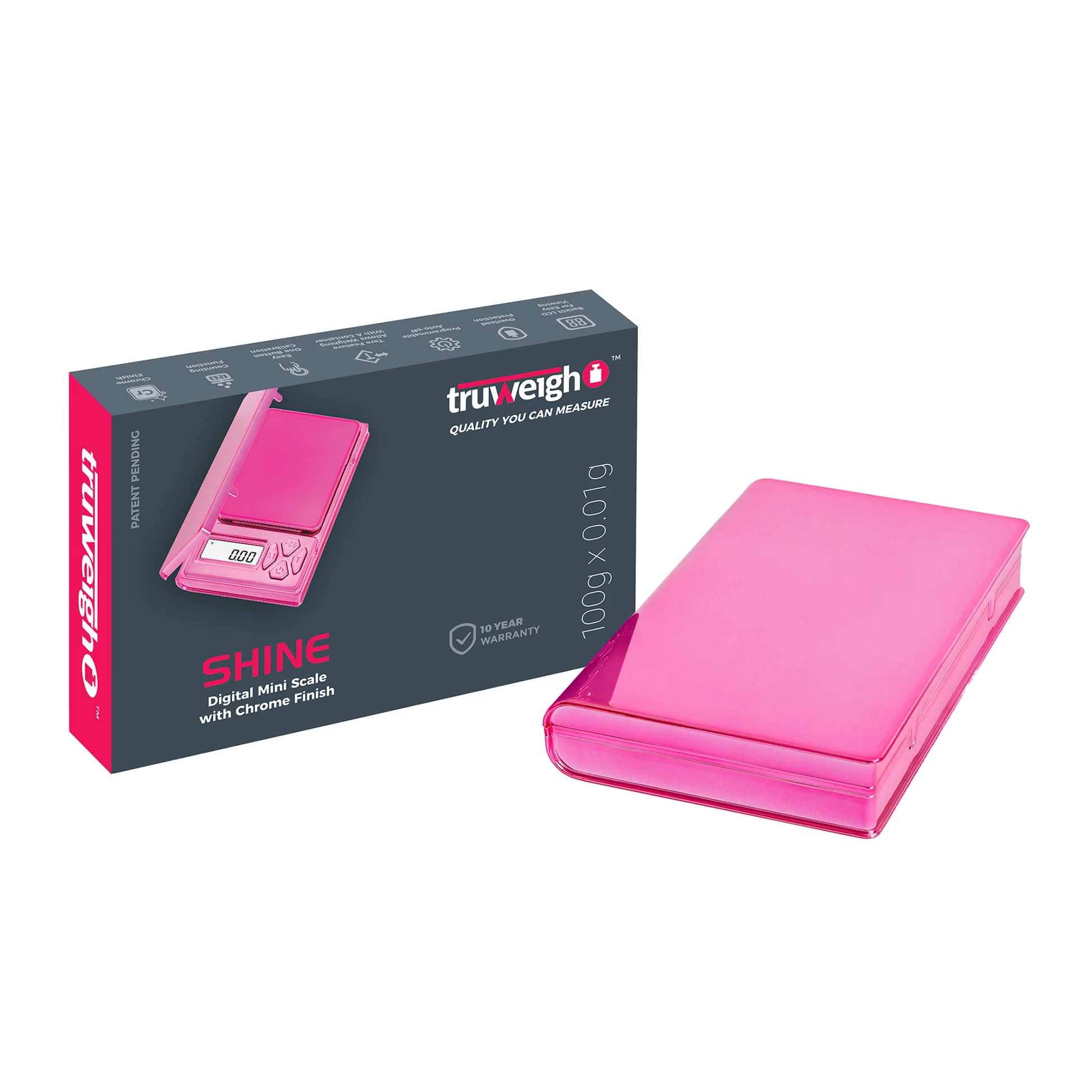 Truweigh Scale Shine Scale Pink - 8415