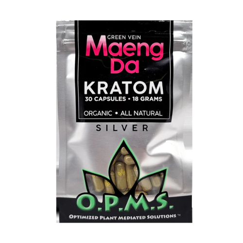 OPMS Kratom Capsules 30CT - Red Maeng Da - 8460