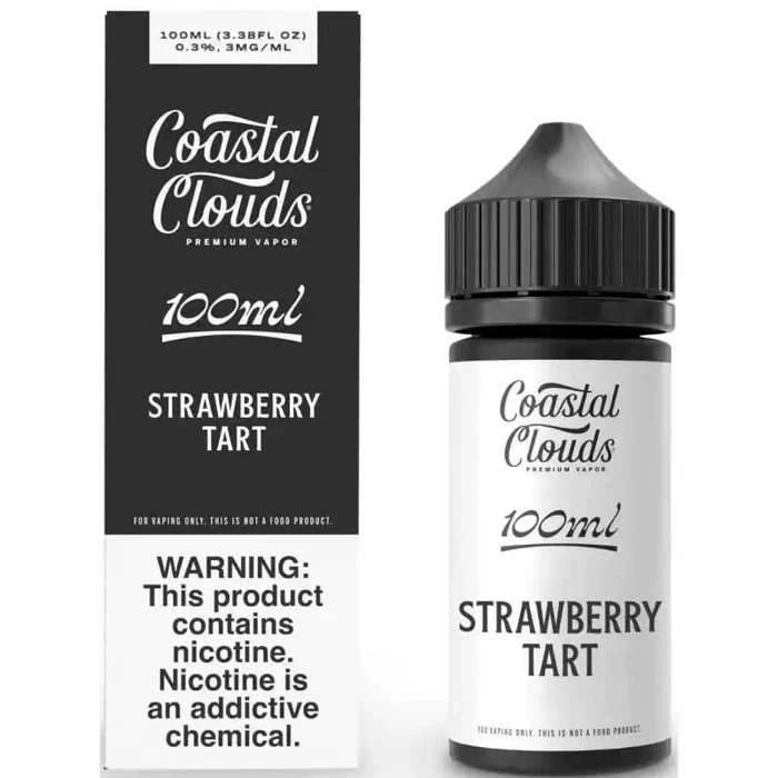 Coastal Clouds Strawberry Tart 100ml - 3mg - 8485