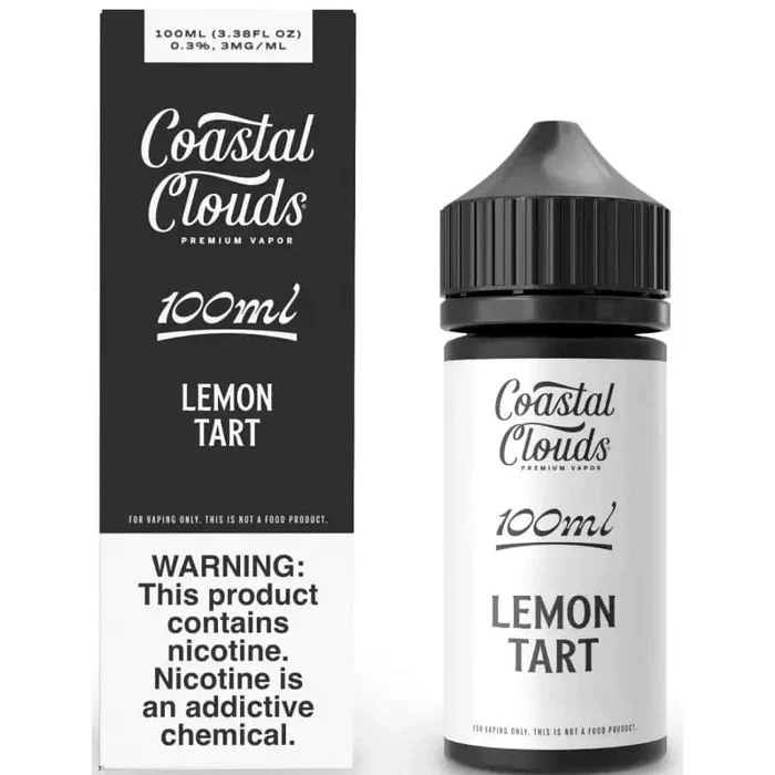 Coastal Clouds Lemon Tart 100ml - 6mg - 8487