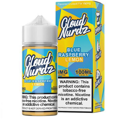 Cloud Nurdz Blue Raspberry Lemon 6mg - 8503