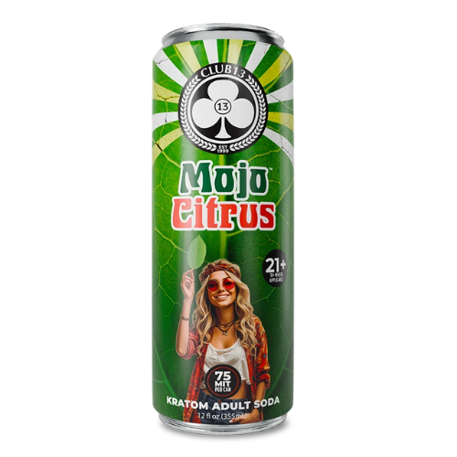 C13 75 MIT Kratom Seltzer 24CT - Mojo Citrus - 8517