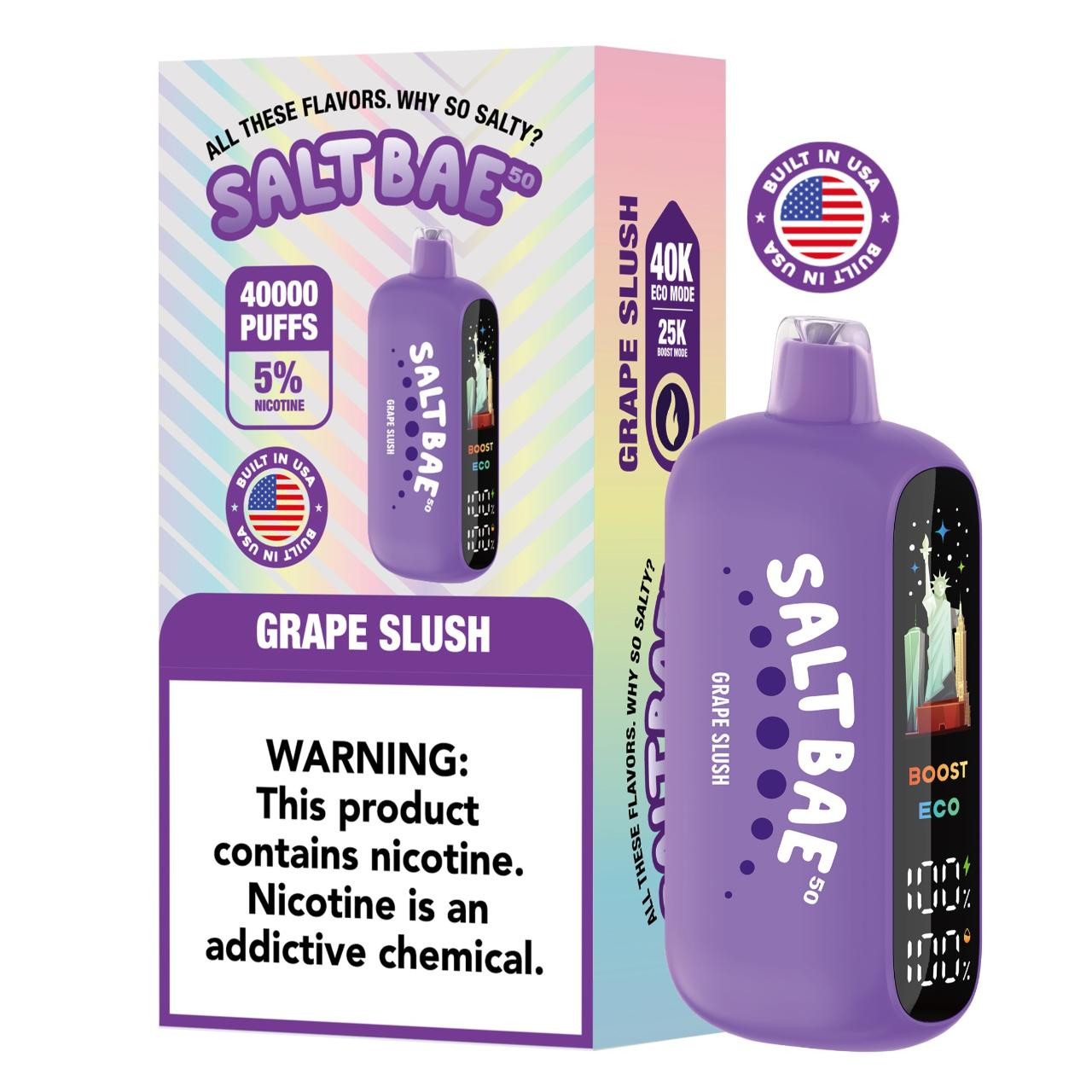 Salt Bae 50k - Grape Slush - 8494