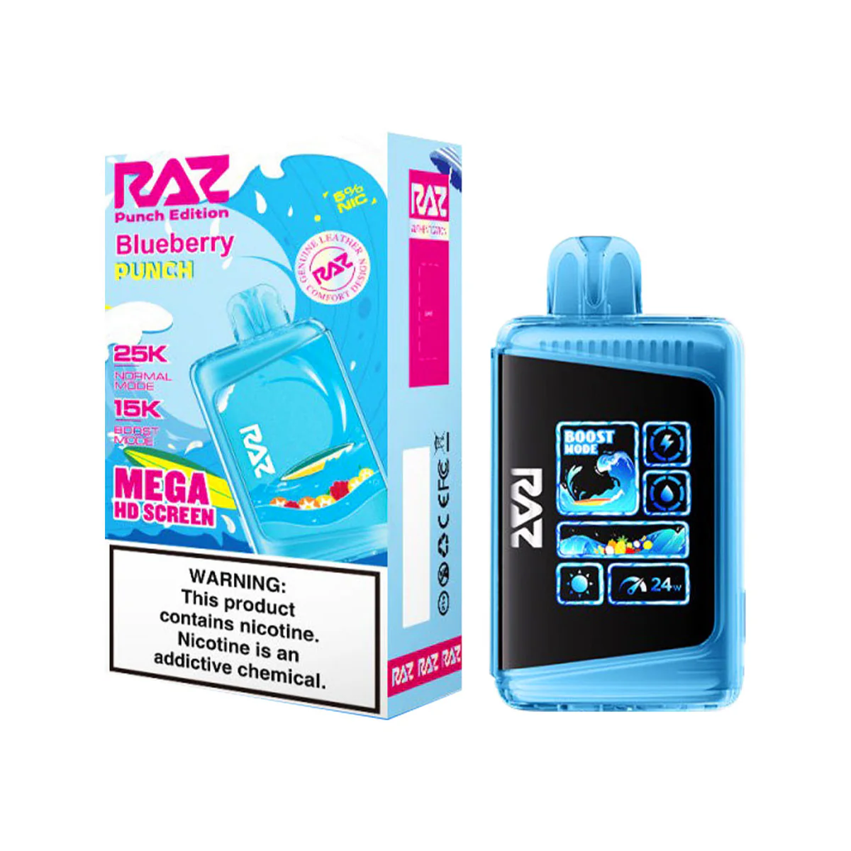 Razz 25k - Blueberry Punch - 8293
