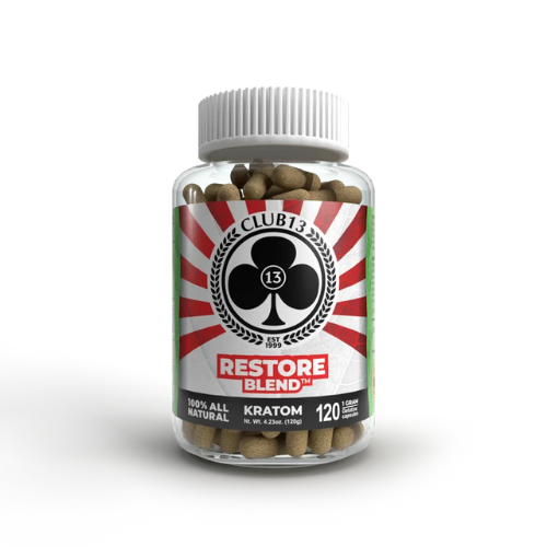 C13 Kratom Caps 25ct - Restore Blend - 8308