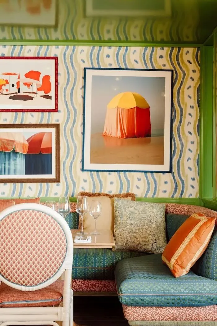 intérieur de notre restaurant le Deauville à Deauville