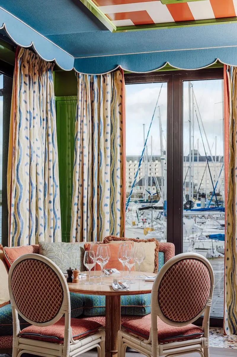 Thon mi cuit dans notre restaurant vue sur mer
