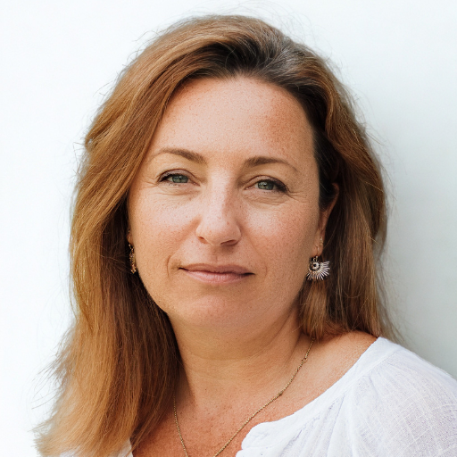 image of author speaking at an event