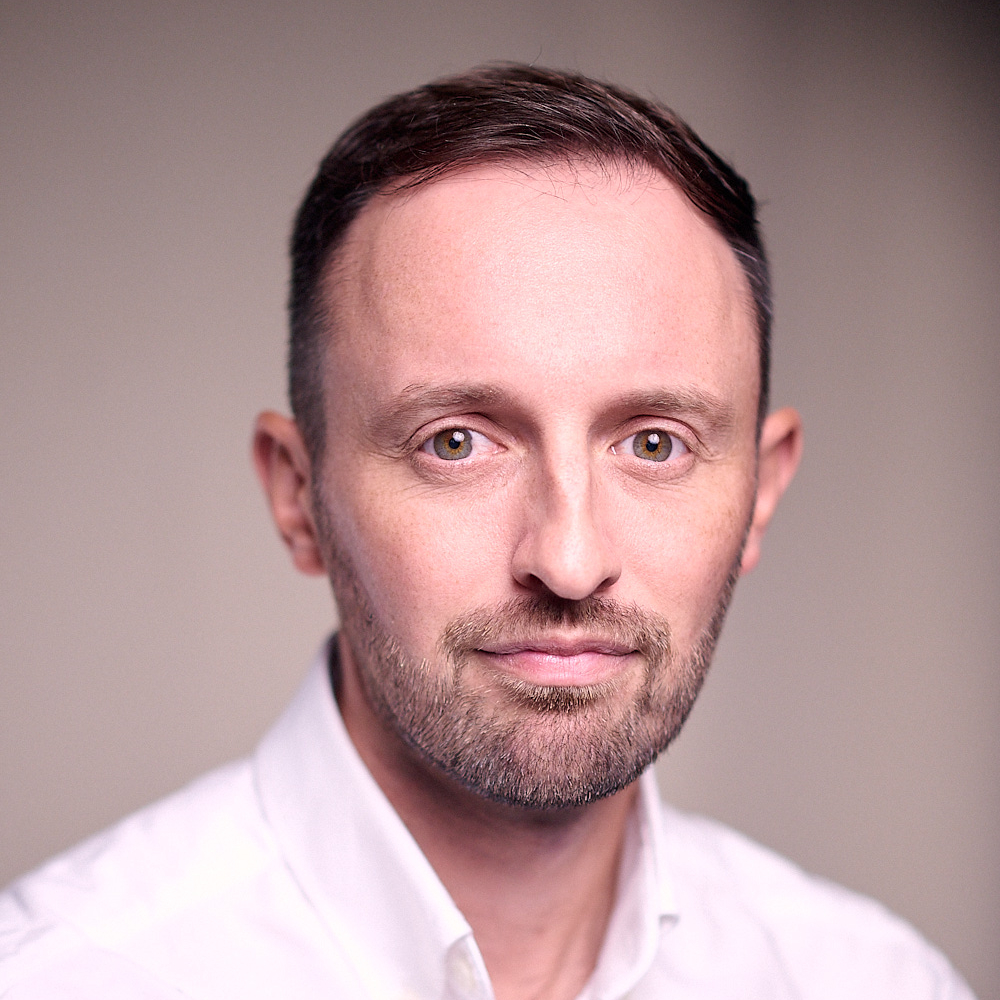 image of author speaking at an event