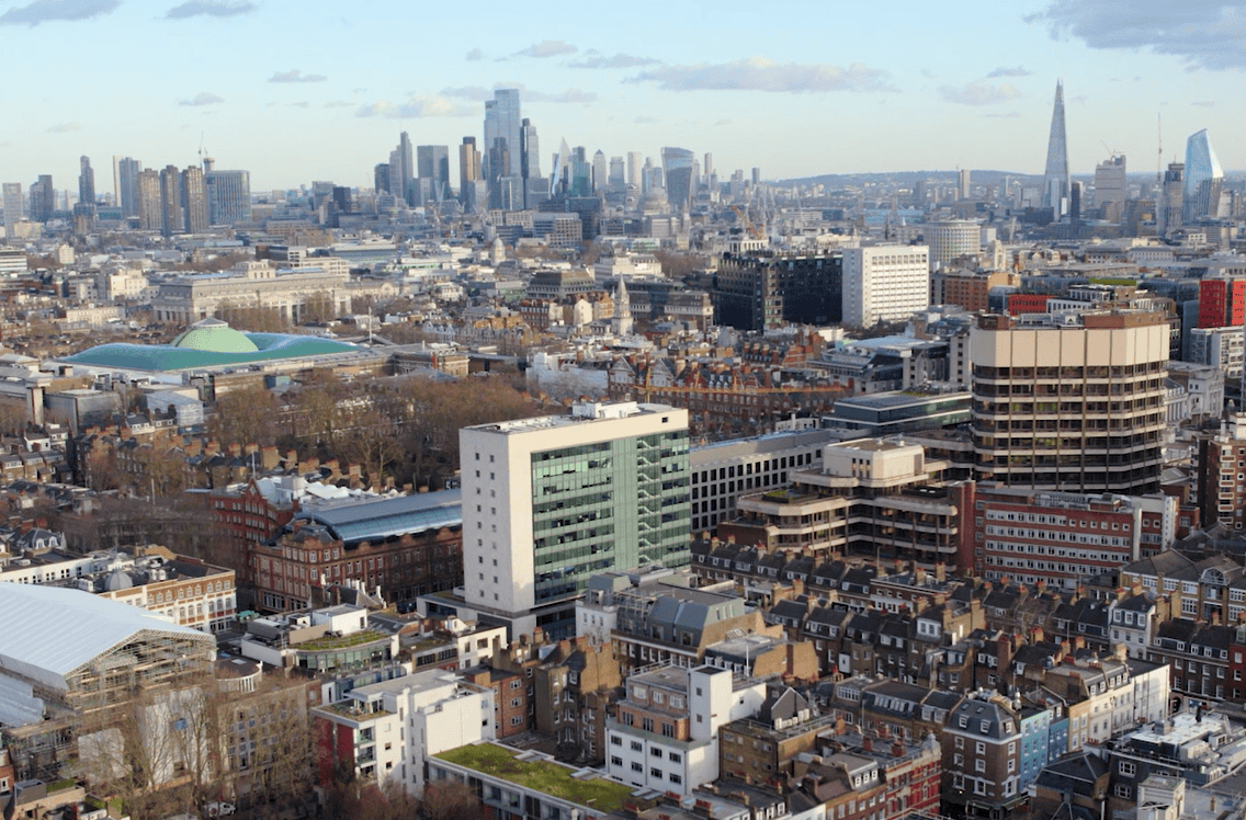 image of author speaking at an event