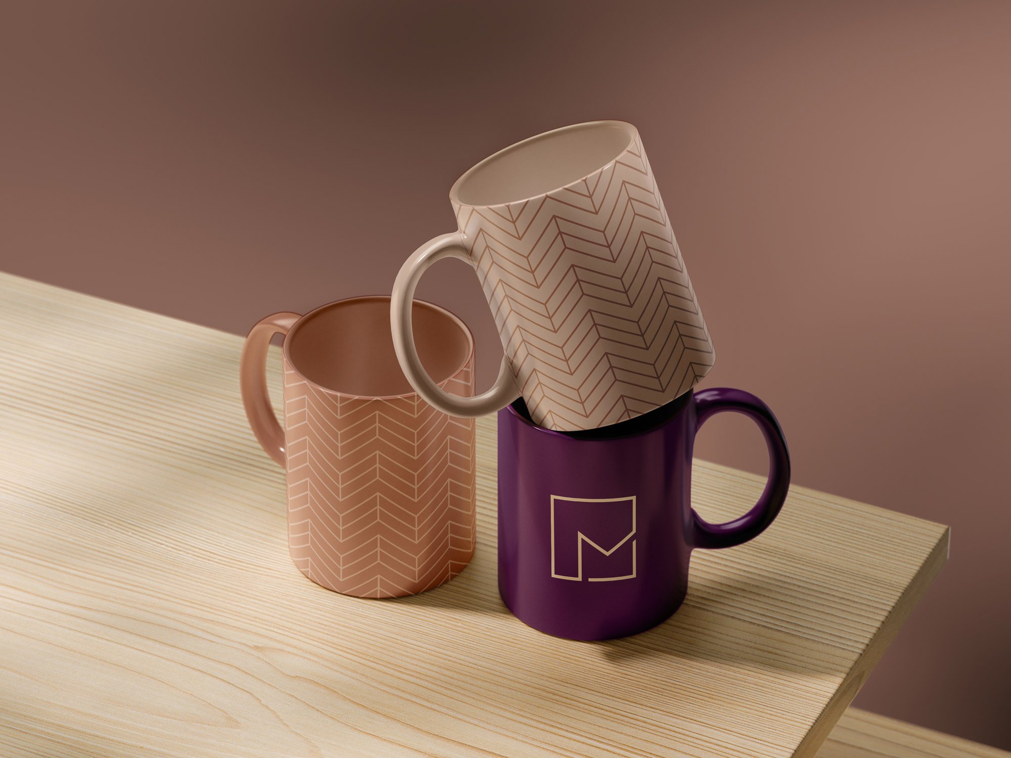 The Morgan Provost Square branded mug by Sabato Design