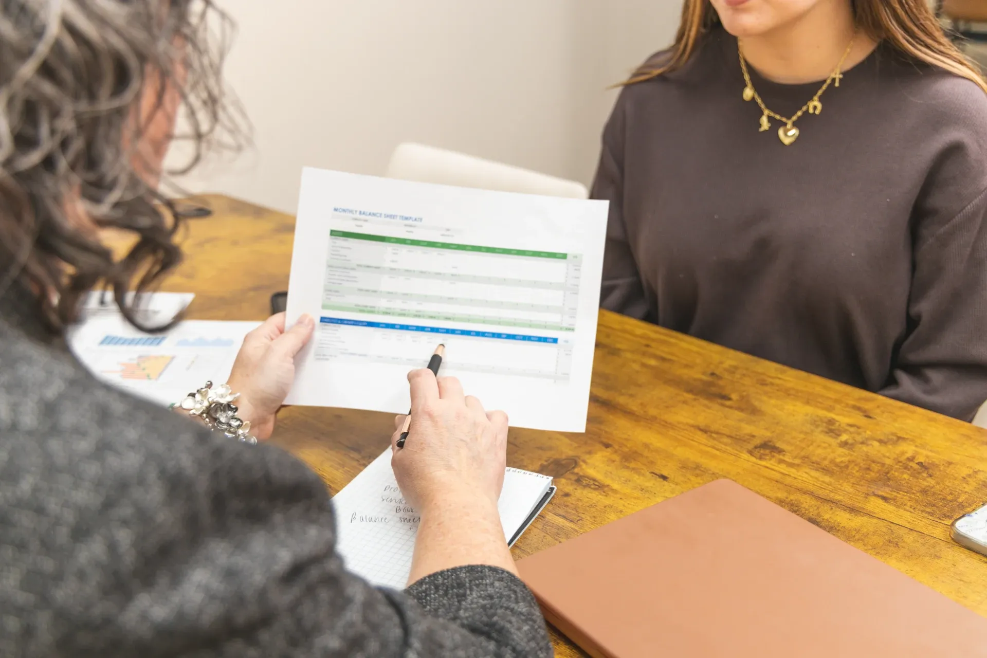 a tax expert explaining business taxes