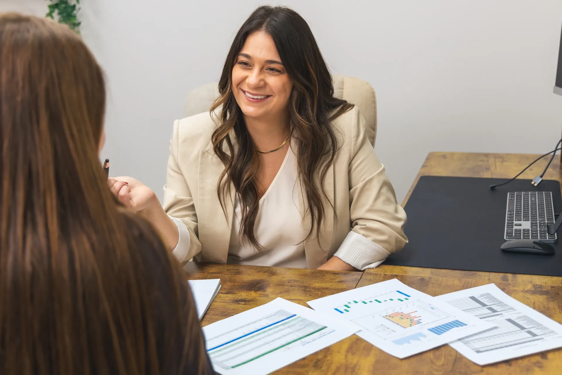 arrow accounting speaking with client