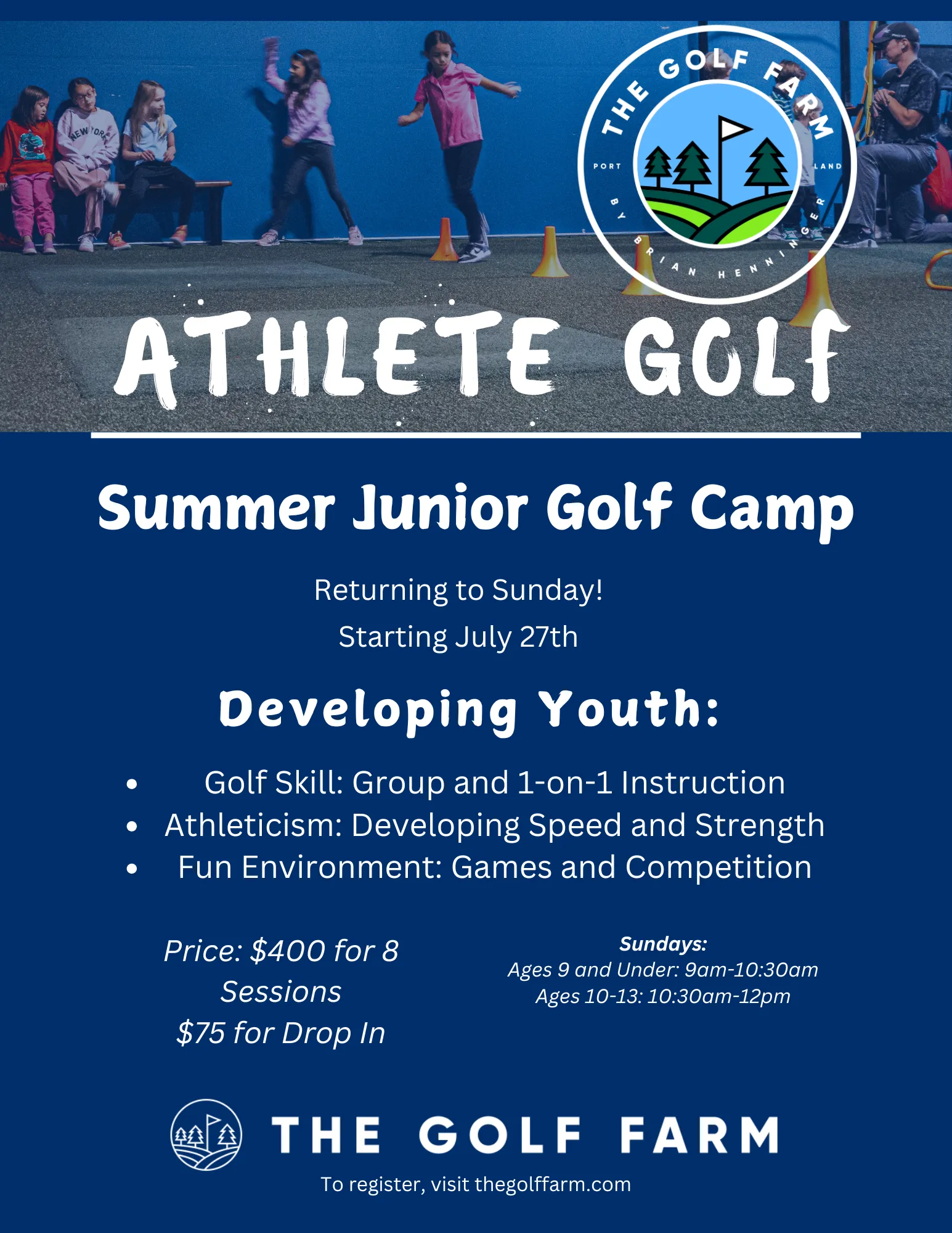Athlete Golf Flyer