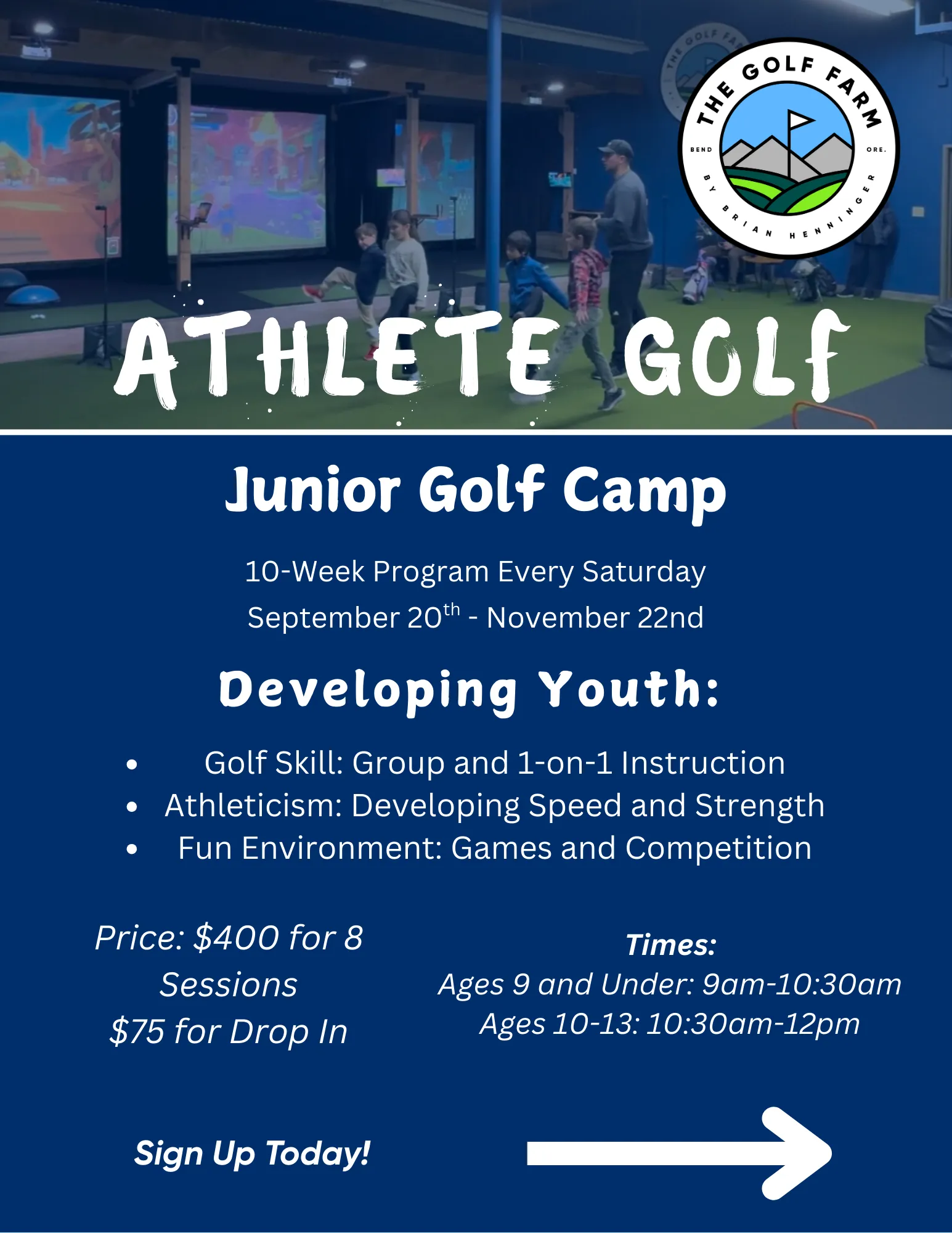Athlete Golf Flyer
