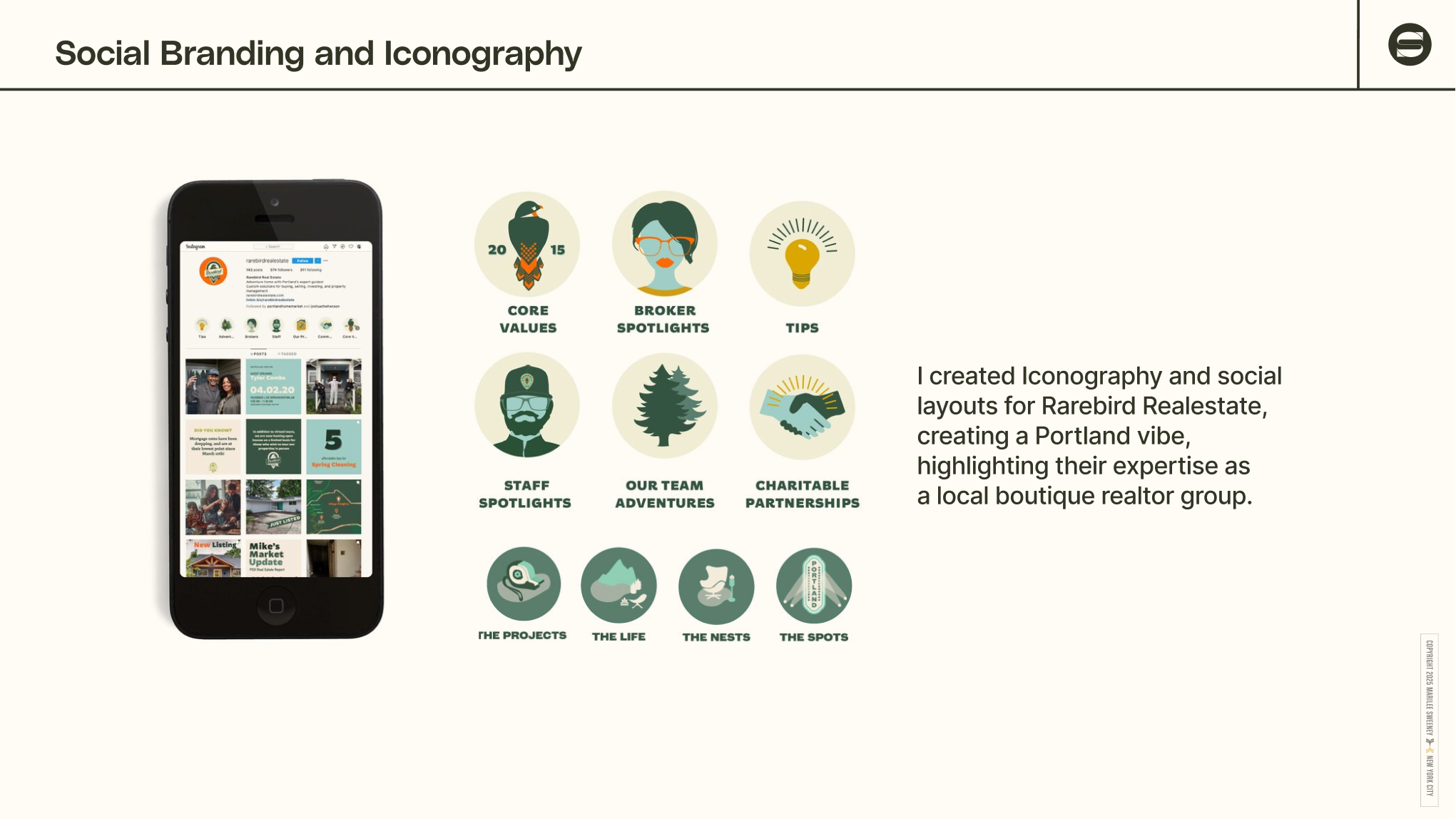 Images of lush Peruvian locations in a presentation layoout