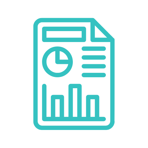 turque icon of report 