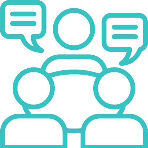 An Icon of an marketing team for reportingtogo
