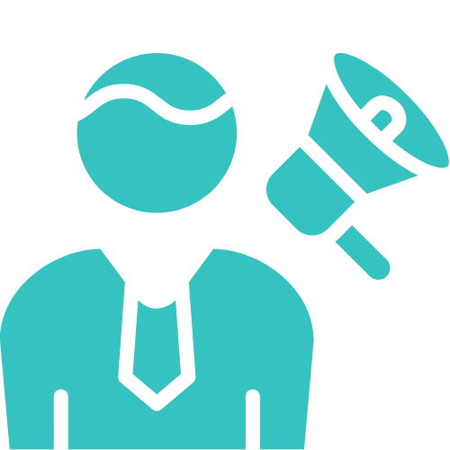 An icon of a CMO for reportingtogo