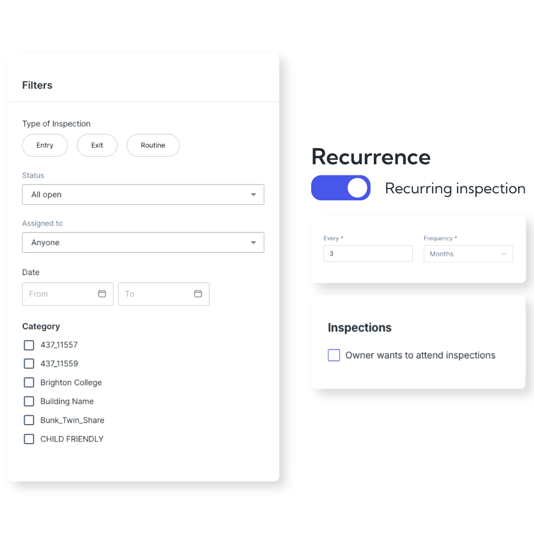 Inspection Workflow updates in Reapit PM