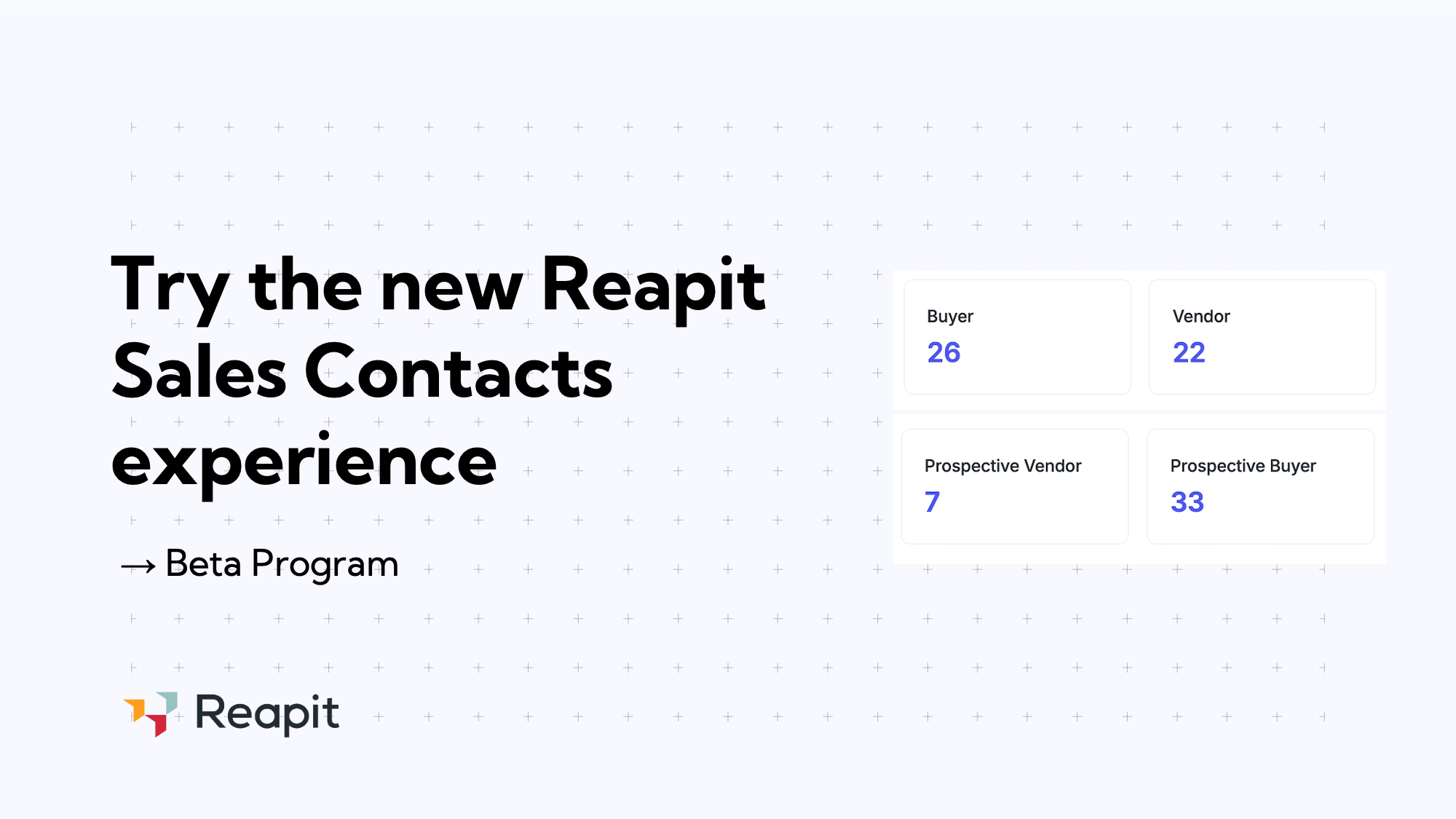 The new Reapit Sales Contacts experience