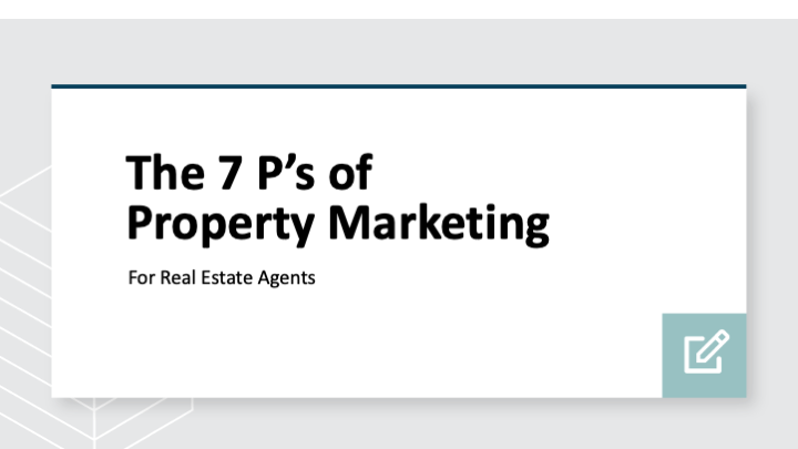 The 7 P’s of property marketing