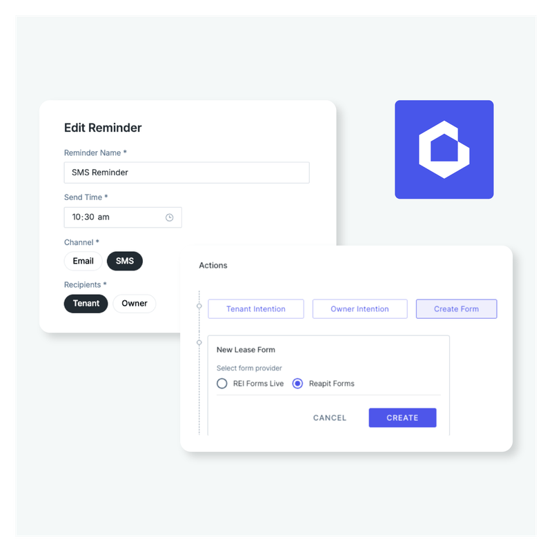 Reapit Forms from Lease Renewals