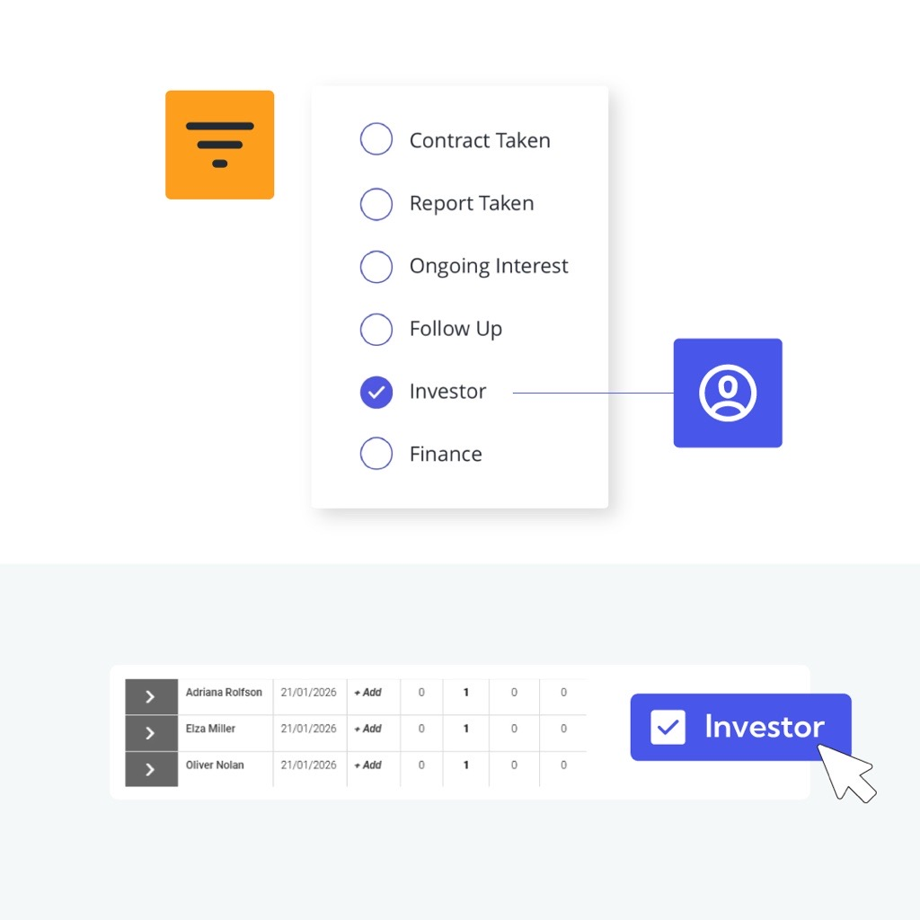 Prospective Buyer Finance & Investor Flags coming soon