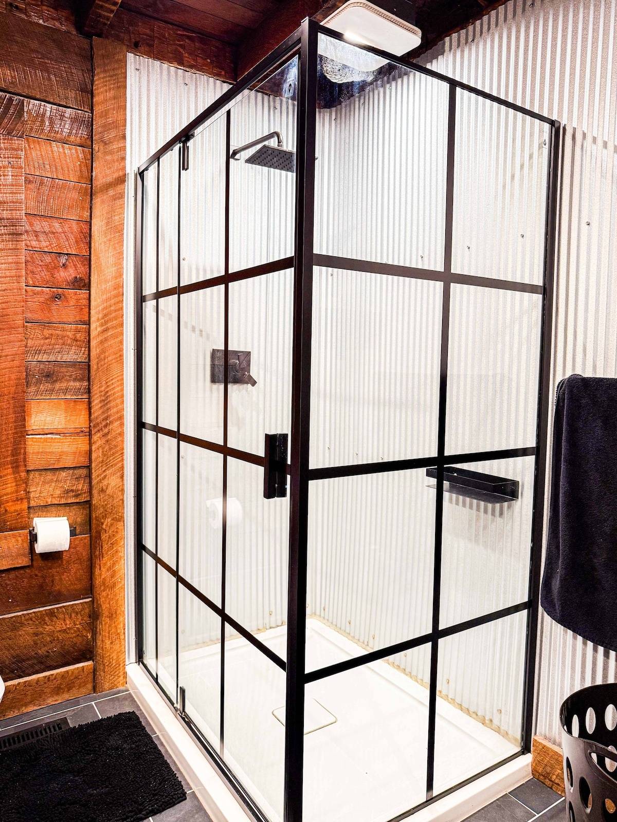 Glass shower