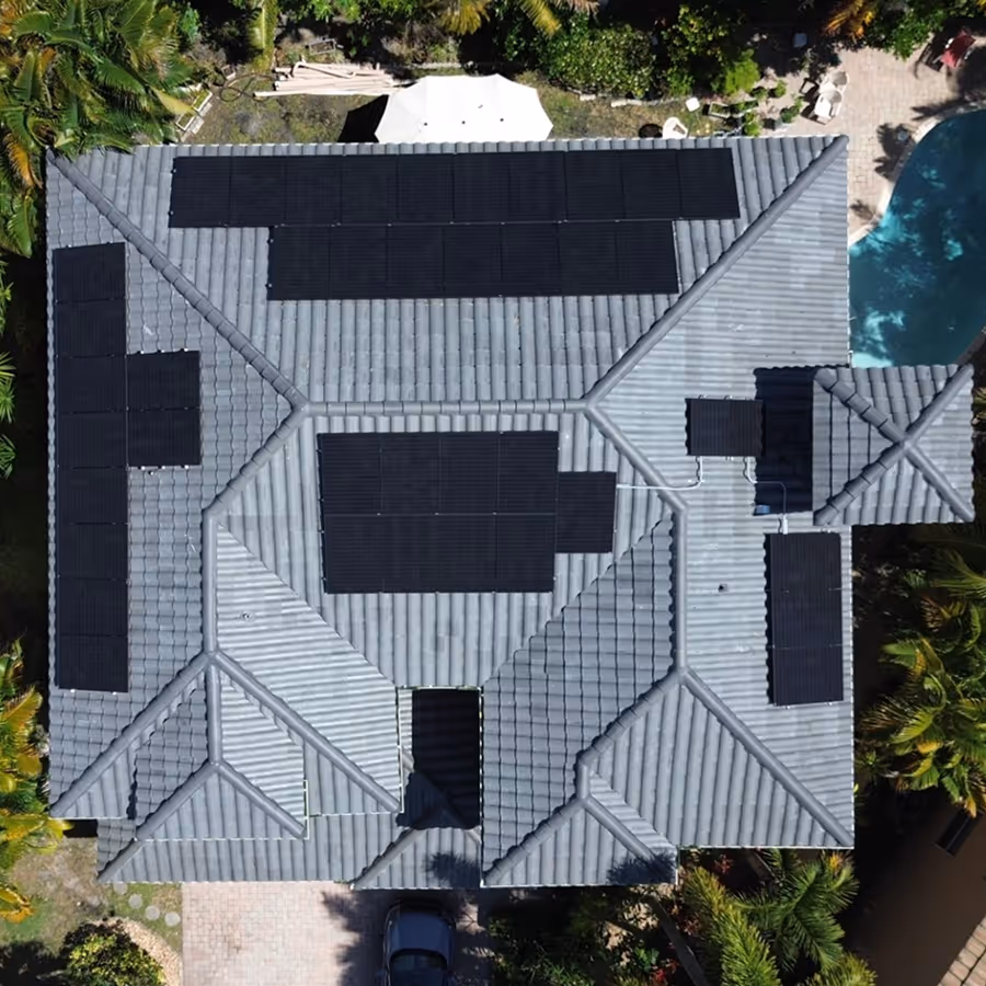 residential tile roof replacement on jupiter fl home