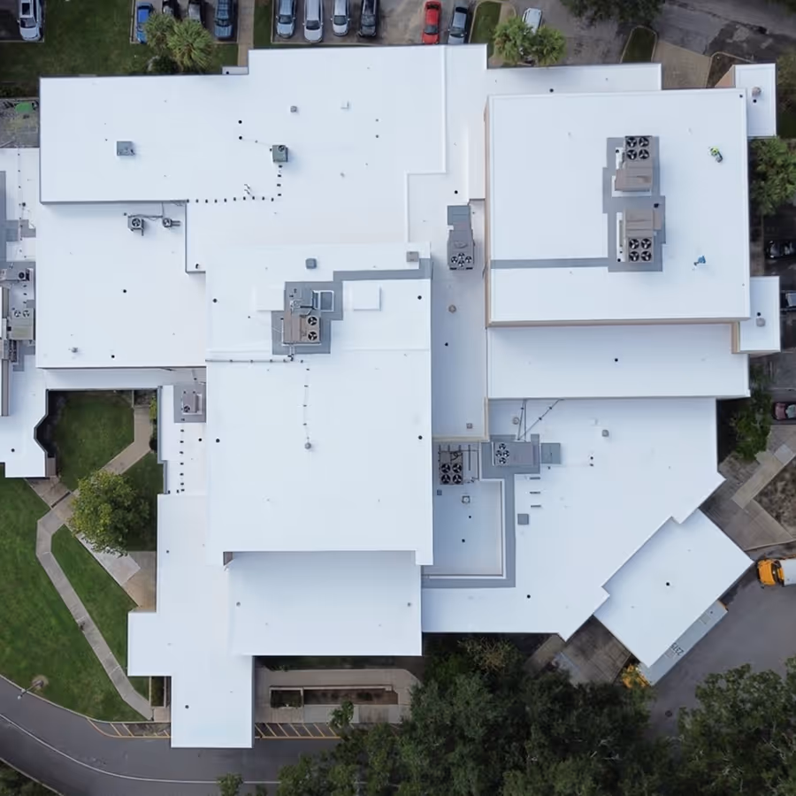 roof coating on jupiter fl commercial building