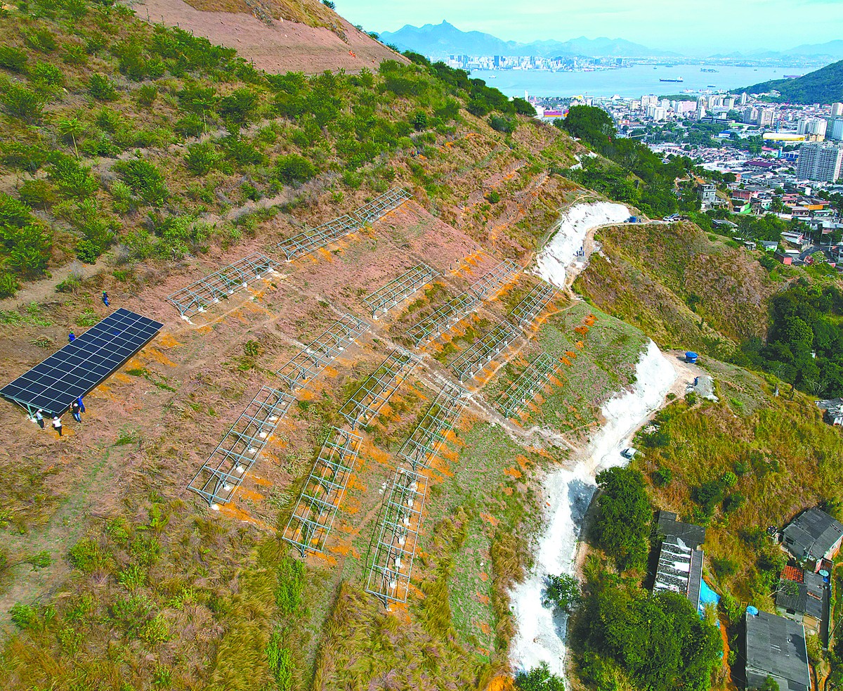 Niterói avança na sustentabilidade com a construção do parque solar Encosta Verde e captação de água da chuva