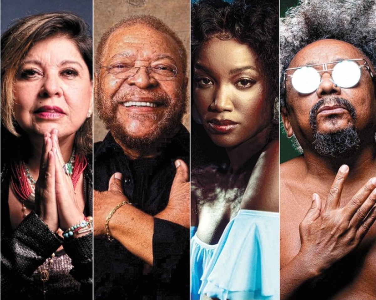 Aquarius celebra 100 anos do GLOBO com grandes nomes da música brasileira na Praça Mauá
