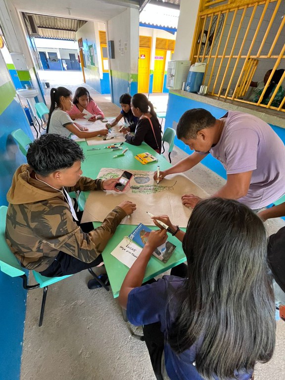 Ibama promove oficinas de educação ambiental em comunidades indígenas de Roraima para enfrentar mudanças climáticas
